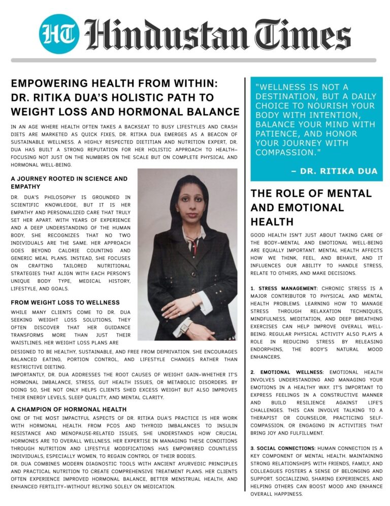 hindistan times ritika dua derawal nagar