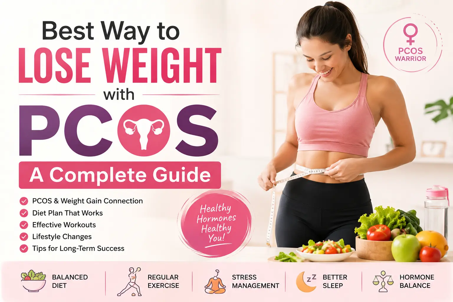 Best Way to Lose Weight with PCOS A Complete Guide