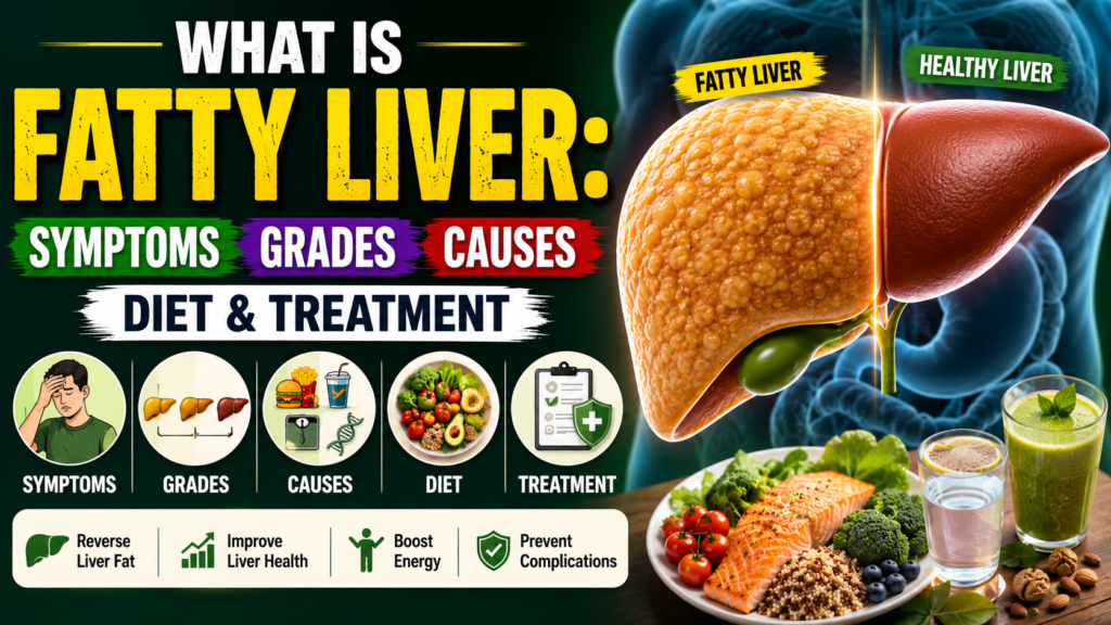 What is Fatty Liver Symptoms Grades Causes Diet & Treatment