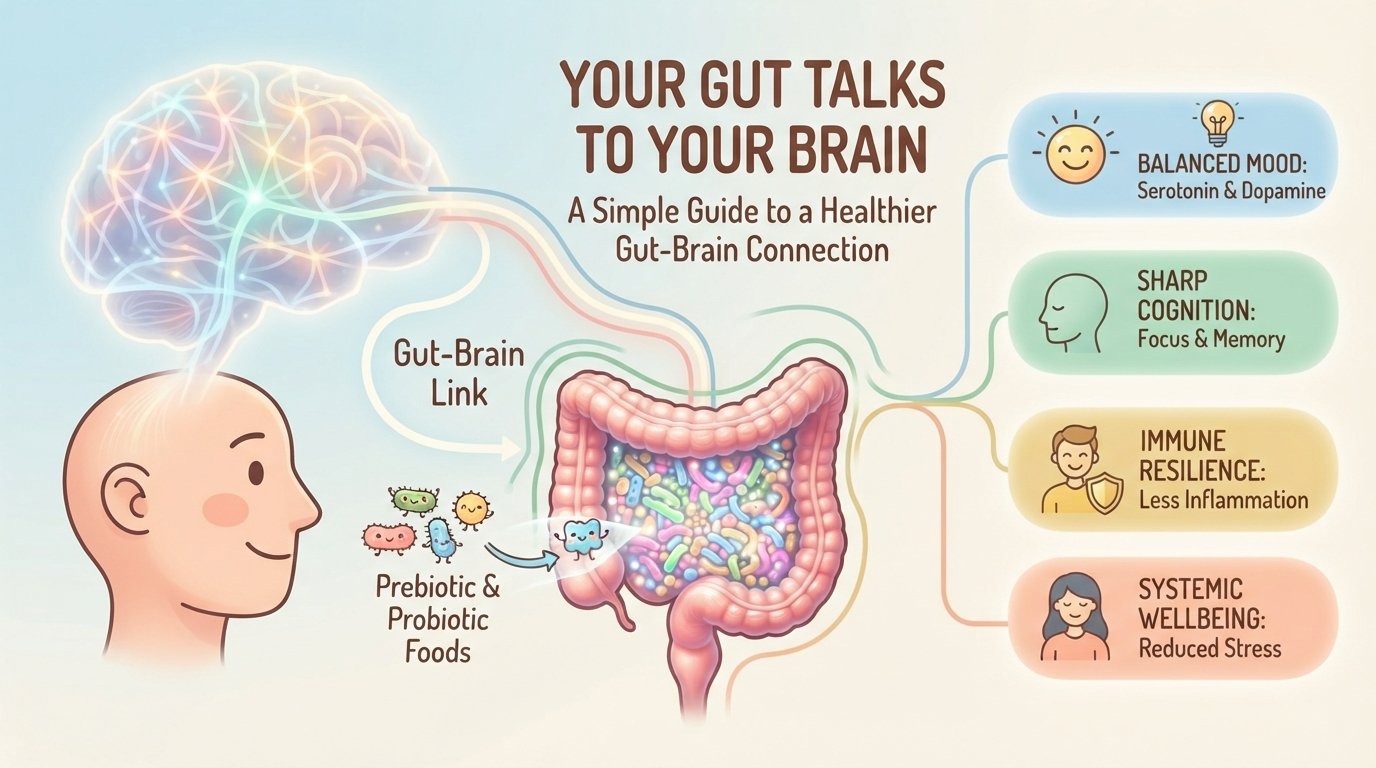 Your Gut Talks to Your Brain: What Your Gut Health Says About Your Overall Wellbeing