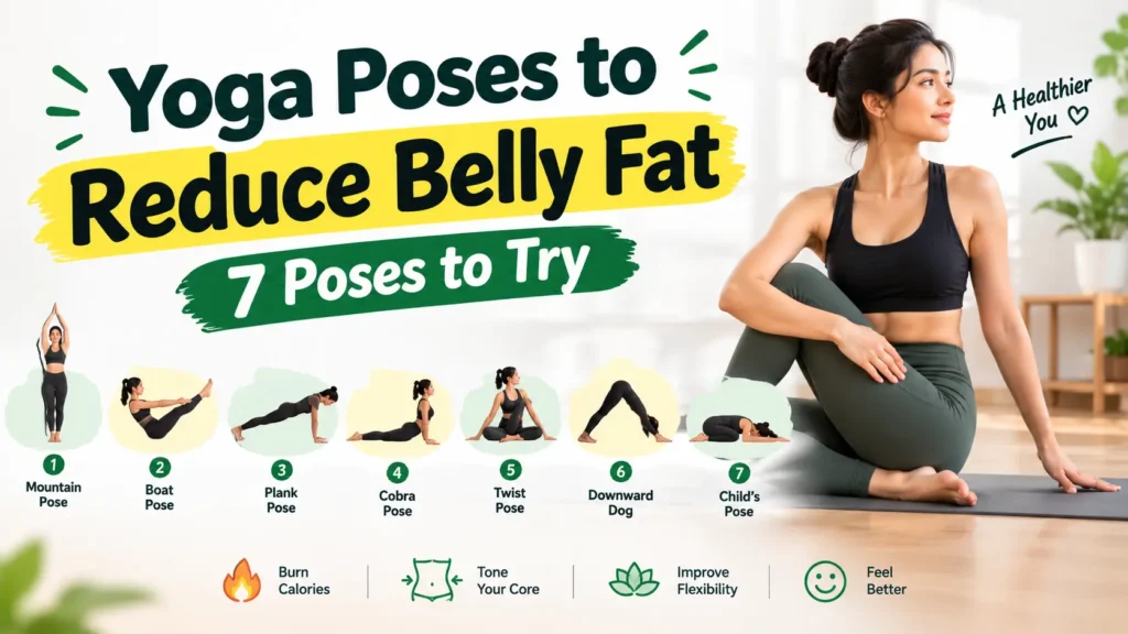 Yoga Poses to Reduce Belly Fat 7 Poses to Try
